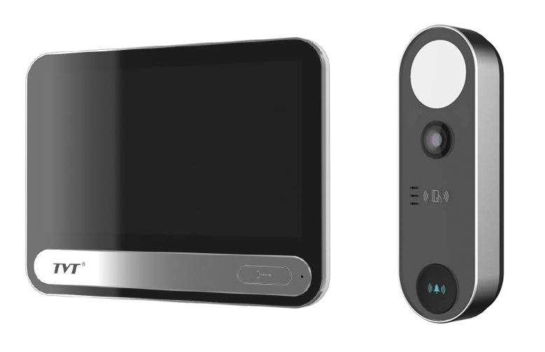 TD-KIT-VP/PE/WF - Kit videoportero IP WiFi Video Doorbell 2MP + Pantalla Táctil Wifi 7" TVT
