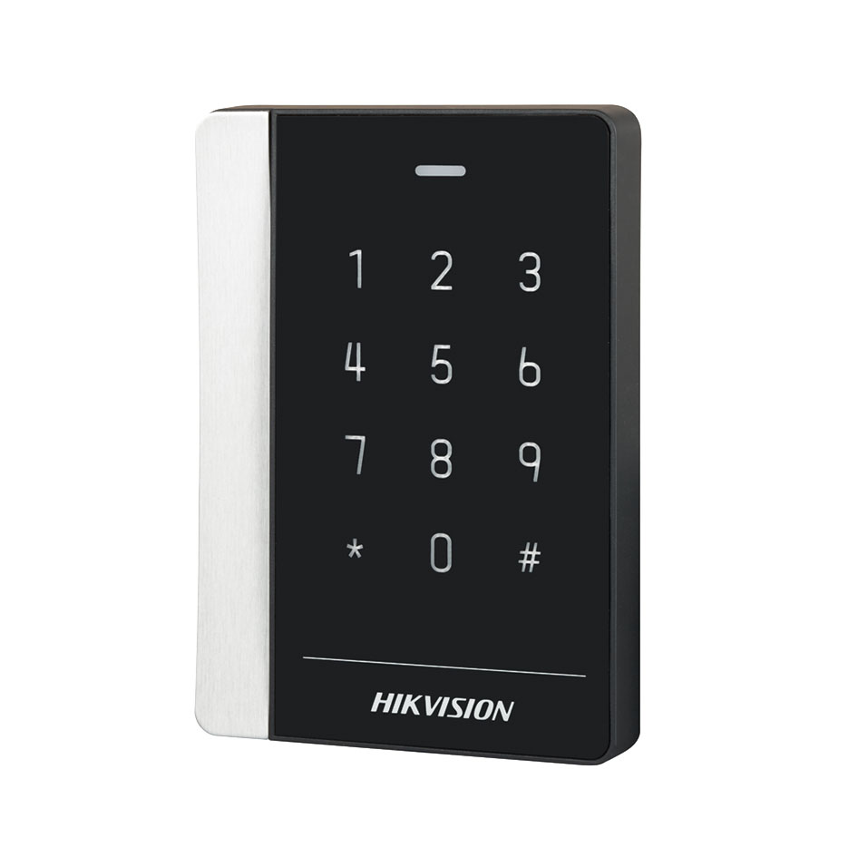 DS-K1102AMK - Lector de tarjetas Mifare de la serie Pro 1102A Keypad Hikvision
