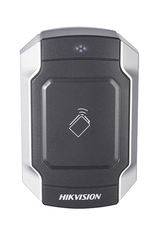 Hikvision Lector de tarjetas Mifare Exterior antivandálico IK10 · Ref. DS-K1104M