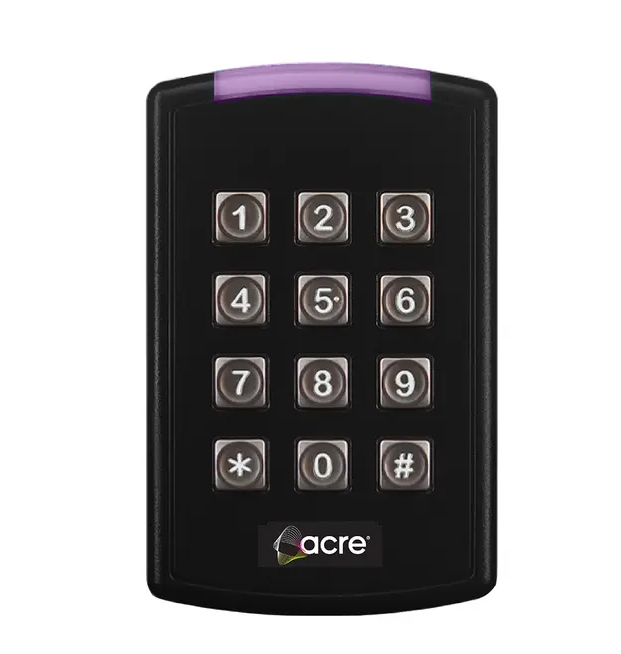 Acre LECTOR Keypad Reader with HF ACRE AT25-6WS-W