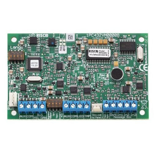 [RISCO-115] RP432EV0001C - Módulo de Voz Digital Multilenguaje Grado 3 para LightSYS RISCO