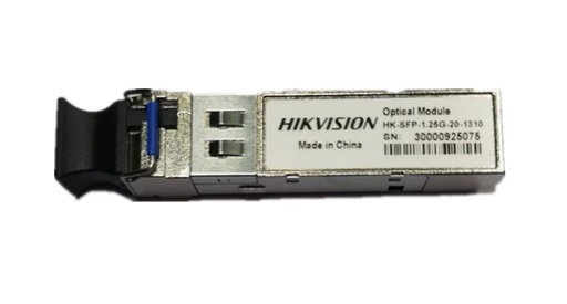 [HIK-T&D-20] HK-1.25G-20-1310 - Módulo SFP 1.25G 3.3V MSA 20Km Conector LC bidireccional.  Monomodo Longitud onda Tx1310nm/Rx1550nm Hikvision