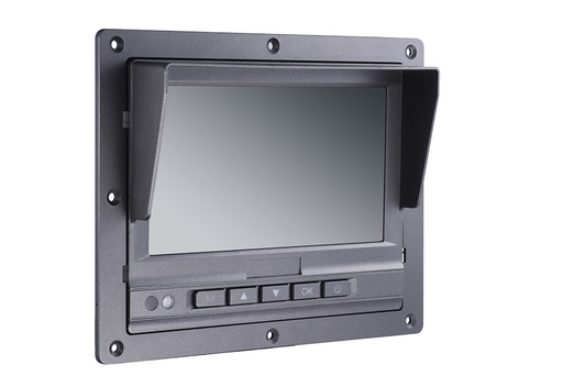 [HIK-SOL-293] DS-MP1301/Bracket (AE) - Monitor LCD 7" Móvil 3CH 2CH Alarma Montaje Bracket Hikvision