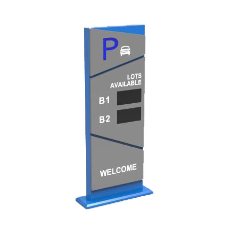 [HIK-171] DS-TVB200(2 Module) - Pantalla informativa orientación entrada parking 2 módulos
