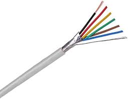 [BYSECUR-180] BSC21549 - Rollo 100m de cable flexible 4+2 hilos apantallado libre halógenos (AL/M 4x0,22+2x0,75 HF)