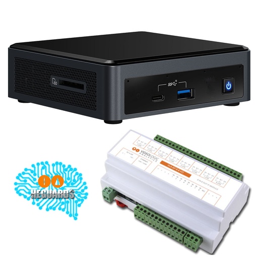 [VIDEOLOGIC-38] VLN-IA06 - Servidor compacto 6CH Analítica IA HD SSD 256Gb y 6 licencias