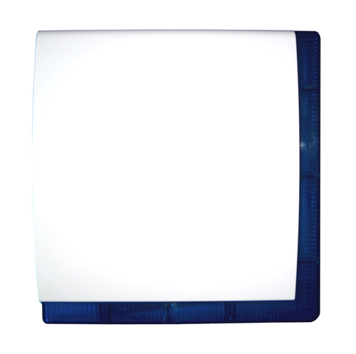 [BYSECUR-ALARM-40] SE-VEGA STD - Sirena piezoeléctrica con lanzadestellos para exterior grado 3 cableada. Flash Azul