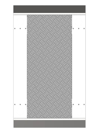 [HIK-ACC-13] DS-K3G501-BASE550-F - Base para tornos Aluminio 850mm Hikvision