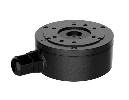 [HIK-12] DS-1280ZJ-XS(Black) - Caja de conexiones Black para cámara Domo Hikvision