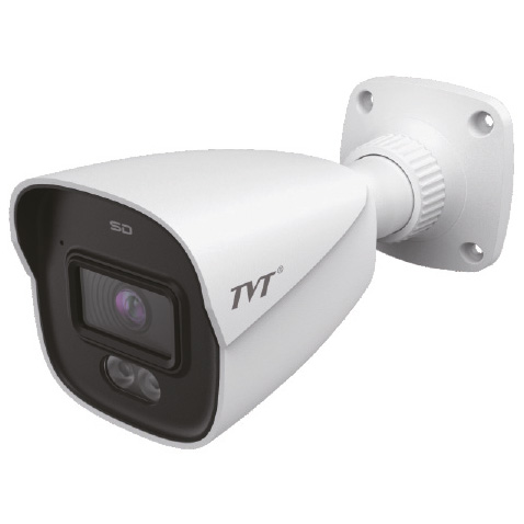 [TVT-205] TD-9441S4-C(D/PE/AW2) - Cámara Bullet IP 4MP Iluminación dual 30m IP67 Audio MIC