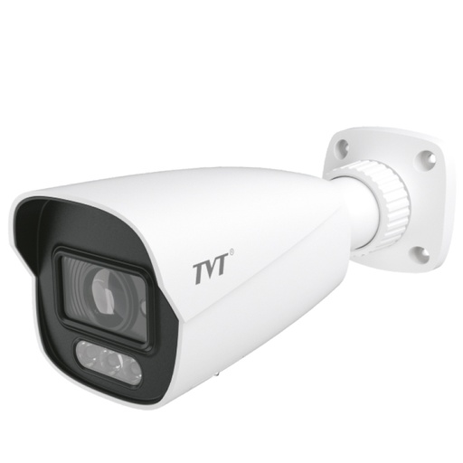 [TVT-406] TD-9482C4-A(PE/WR2) - Cámara Bullet IP 8MP 2,8mm Luz Blanca 30m IP67 Audio MIC Light Explorer