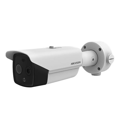 [HIK-THERMAL-133] DS-2TD2617-10/QA - Cámara Bullet IP biespectro térmica y óptica 4MP 3.1/8mm IR40 WDR120 E/S Audio Alarma