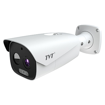 [TVT-409] TD-5433E1-VT(12/PE) - Cámara Bullet térmica IP 5MP 12.3mm 8mm Audio Altavoz Alarma MicroSD WDR120 IR70 TVT