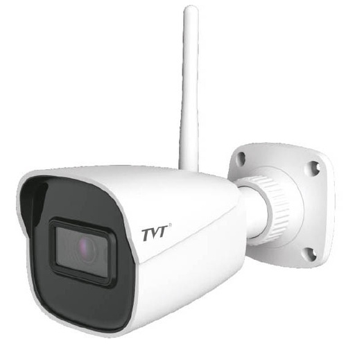 [TVT-29] TD-9441S4(D/PE/WF/AR2) - Cámara Bullet WiFi IP 4MP 2.8mm IR30 VCA IP67 WDR120 Audio PoE TVT