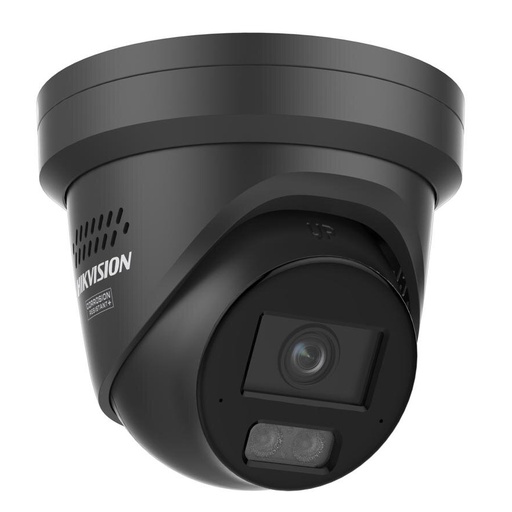 [HIK-PRO-800] DS-2CD2347G3-LIS2UY/SL(2.8mm)/BLACK - Cámara IP Turret 4 MP Smart Hybrid Light con ColorVu 3.0 Acusense 3.0 Anticorrosión Black