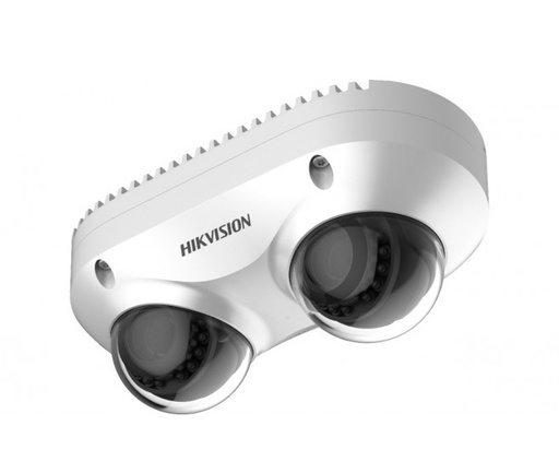 [HIK-SOL-1087] DS-2CD6D42G0-IS(2.8mm) - Cámara Panovu dual-direccional 4MP 2.8mm IP67 IK10 IR10 WDR120 2xMIC E/S Audio Alarma Hikvision
