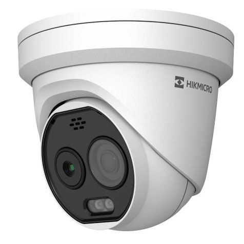 [HIK-THERMAL-140] HM-TD1228T-3/G1/T3A - Cámara Turret IP termográfica biespectro 3.6mm 256×192 4.3 mm 5MP
