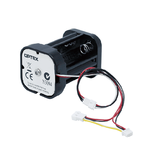[OPTEX-299] BH-01 - Compartimento de pilas CR123A para detectores OPTEX de la serie BXS, VXS y WXI