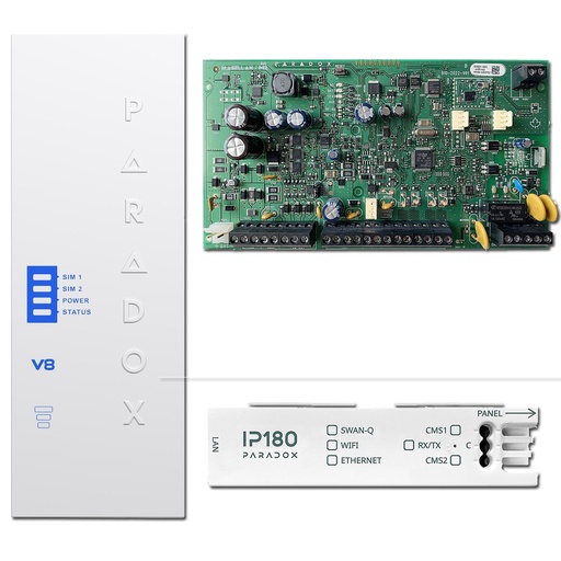 [PARADOX-210] KIT-MQTT-MG5050+ - Kit adaptación a MQTT Paradox MG5050+ , Módulo IP180 , Módulo PCS265V8